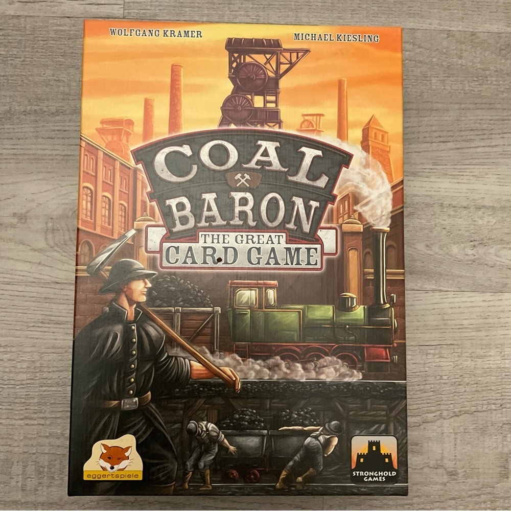 Coal Baron: The Great Card Game - Stronghold Games 2016 - Complete